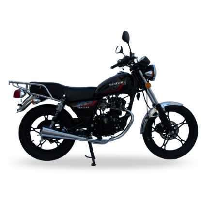 Imagen de GN125FBLK Motocicleta de gasolina 124 cc modelo GN125F color Negro M SUZUKI