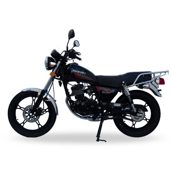 Imagen de GN125FBLK Motocicleta de gasolina 124 cc modelo GN125F color Negro M SUZUKI
